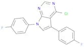 4-Chloro-5,7-bis(4-fluorophenyl)-7H-pyrrolo[2,3-d]pyrimidine