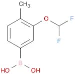 [3-(Difluoromethoxy)-4-methylphenyl]boronic acid