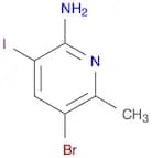 5-Bromo-3-iodo-6-methylpyridin-2-amine