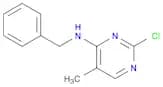 N-BENZYL-2-CHLORO-5-METHYL-PYRIMIDIN-4-AMINE