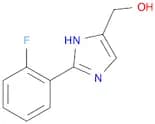 2-(2-FLUOROPHENYL)-1H-IMIDAZOL-5-YL]METHANOL