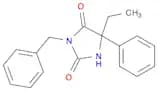5-Ethyl-5-phenyl-3-(phenylmethyl)-2,4-imidazolidinedione