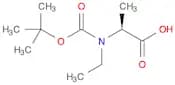 L-Alanine, N-[(1,1-dimethylethoxy)carbonyl]-N-ethyl-