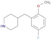 4-(5-Fluoro-2-methoxy-benzyl)-piperidine