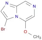 Imidazo[1,2-a]pyrazine, 3-bromo-5-methoxy-
