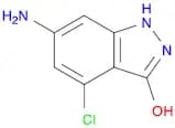 6-Amino-4-chloro-1H-indazol-3-ol
