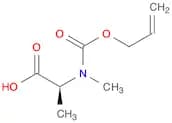 (2S)-2-{methyl[(prop-2-en-1-yloxy)carbonyl]amino}propanoic acid