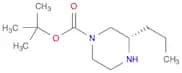 1,1-Dimethylethyl (3S)-3-propyl-1-piperazinecarboxylate