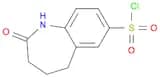 2-Oxo-2,3,4,5-tetrahydro-1h-1-benzazepine-7-sulfonyl chloride