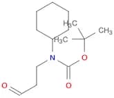 tert-Butyl cyclohexyl(3-oxopropyl)carbamate