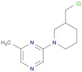 2-[3-(Chloromethyl)piperidino]-6-methylpyrazine