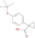 1-(4-(trifluoromethoxy)phenyl)cyclopropanecarboxylic acid