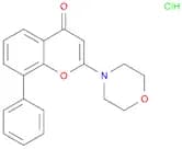 2-(morpholin-4-yl)-8-phenyl-4H-chromen-4-one hydrochloride