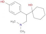 4-[2-(dimethylamino)-1-(1-hydroxycyclohexyl)ethyl]phenol