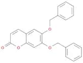 6,7-dibenzyloxycoumarin