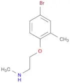 2-(4-Bromo-2-methylphenoxy)-N-methylethanamine