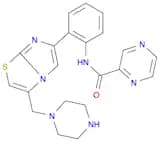N-(2-(3-(Piperazin-1-ylmethyl)imidazo[2,1-b]thiazol-6-yl)phenyl)pyrazine-2-carboxamide