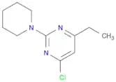 4-Chloro-6-ethyl-2-piperidin-1-ylpyrimidine