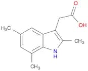 2-(2,5,7-Trimethyl-1H-indol-3-yl)acetic acid