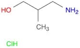1-​Propanol, 3-​amino-​2-​methyl-​, hydrochloride (1:1)