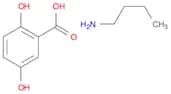 Benzoic acid, 2,5-dihydroxy-, compd. with 1-butanamine (1:1)