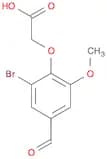 (2-bromo-4-formyl-6-methoxyphenoxy)acetic acid