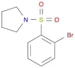 1-(2-Bromophenylsulfonyl)pyrrolidine