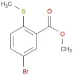 Methyl 5-bromo-2-(methylthio)benzoate