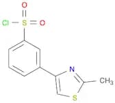3-(2-Methyl-thiazol-4-yl)-benzenesulfonyl chloride