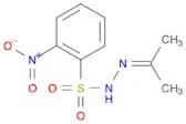 2-Nitro-n'-(propan-2-ylidene)benzenesulfonohydrazide