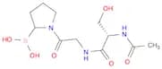 Boronic acid, B-[1-(N-acetyl-L-serylglycyl)-2-pyrrolidinyl]-
