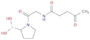 Boronic acid, B-[1-[2-[(1,4-dioxopentyl)amino]acetyl]-2-pyrrolidinyl]-