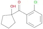 (2-Chlorophenyl)(1-hydroxycyclopentyl)methanone