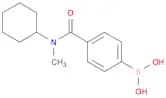 (4-(Cyclohexyl(methyl)carbamoyl)phenyl)boronic acid