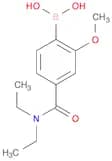 [4-(Diethylcarbamoyl)-2-methoxy]phenylboronic acid
