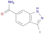 3-Iodo-1H-indazole-6-carboxamide