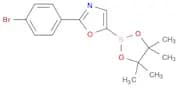 2-(4-BROMOPHENYL)-5-(4,4,5,5-TETRAMETHYL-1,3,2-DIOXABOROLAN-2-YL)OXAZOLE