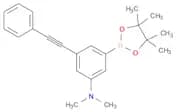 N,N-DIMETHYL-3-(PHENYLETHYNYL)-5-(4,4,5,5-TETRAMETHYL-1,3,2-DIOXABOROLAN-2-YL)ANILINE