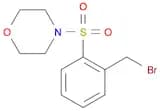 4-([2-(Bromomethyl)phenyl]sulfonyl)morpholine