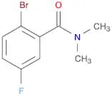 N,N-Dimethyl 2-bromo-5-fluorobenzamide
