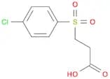 propanoic acid, 3-[(4-chlorophenyl)sulfonyl]-