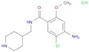 4-Amino-5-chloro-2-methoxy-N-(piperidin-4-ylmethyl)benzamide hydrochloride