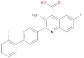6-FLUORO-2-(2'-FLUORO-[1,1'-BIPHENYL]-4-YL)-3-METHYLQUINOLINE-4-CARBOXYLIC ACID