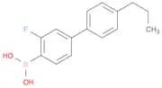 4'-Propyl-3-fluoro-biphenyl-4-boronic acid