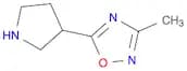 3-Methyl-5-(2-pyrrolidinyl)-1,2,4-oxadiazole hydrochloride