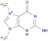2-Amino-7,9-dimethyl-9H-purin-7-ium-6-olate