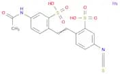 Benzenesulfonic acid, 5-​(acetylamino)​-​2-​[2-​(4-​isothiocyanato-​2-​sulfophenyl)​ethenyl]​-​, s…
