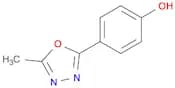 4-(5-Methyl-1,3,4-oxadiazol-2-yl)phenol