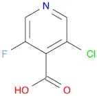 3-Chloro-5-fluoroisonicotinic acid