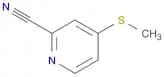 4-(Methylthio)picolinonitrile